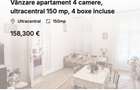 Vânzare apartament 4 camere, ultracentral 150 mp, 4 boxe incluse - 1