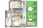 ASTORIA RESIDENCE Apartament 2 camere 46 mp+ curte 41  m  Lunca Cetatuii 2028 - 2