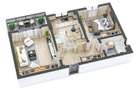 Apartament 62 mpu cu 3 camere balcon 9 mp zona Ciresica - 5