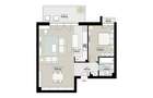 Apartament 2 camere 64mp util interior - Lebada Lake Residence - 3