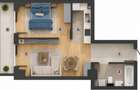 Apartament  de vanzare, 2 camere, bl C1,  Zona Tatarasi-Venetia, la Millennium - 1