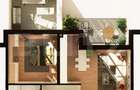 Apartament 2 camere, 56 mp, terasa 27 mp, constructie noua, zona Dunarii - 1