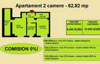 Apartament decomandat de vanzare in Iasi, Galata, 62,92 mp, bloc nou - 2