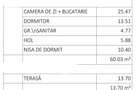 PF. 3 camere, 60 mp ut, terasa, NOU, CF, Eroilor - 14