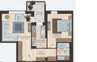 2 camere | bloc nou | Mega Mall | 55 mp | balcon deosebit - 5