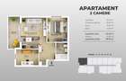 Apartament 3 camere finisat, bloc nou, Aparatorii Patriei metrou - 14