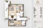 Apartament 3 camere  decomandat  Astorium life Bloc A - 2