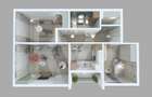 Apartament 3 camere 72,07 mp - 1