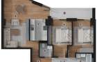Ap. 3 camere, 2 bai, bucatarie separata, balcon, 82m, FINISAJE DE CALITATE! - 4
