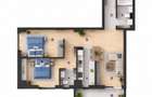 Apartament de vanzare, 3 camere, 2 bai, bloc C1, Zona Tatarasi-Venetia - 2