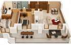 REA1029607 Apartament 3 camere terasa 46 mp Era Pipera - 2