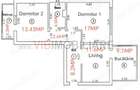 De vanzare  3 camere(65mp), decomandat si mobilat complet plus boxa generoasa - 9