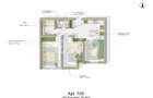 Apartament 3 camere | 63,40 mp | Intabulat | Predare la cheie | Sibbiu - 4