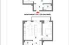 Apartament 2 camere, 61 mp, bloc nou Bucium, parcare subterana - 3
