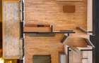 Studio dublu 44 Bloc Nou | Dormitor separat  | Incalzire Pardoseala | Comision 0 - 9