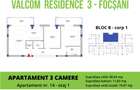 Apartament 3 camere-Str Cuza Voda-S=86 mp-et 1 - 4
