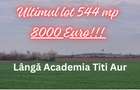 Academia  Titi Aur, 544 mp., PARTICULAR, intravilan construibil, 5.500E/lot - 11