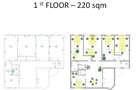 De inchiriat - SAD - 220 mp - str. Diaconu Coresi - 13