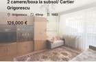 2 camere/boxa la subsol/ Cartier Grigorescu - 1