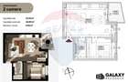 COMISION 0%| DE VANZARE| 2 CAMERE| TRACTORU| BLOC NOU|GALAXY RESIDENCE - 2