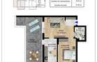 Apartament 2 camere cu terasă de 34 mp | Pallady bloc nou - 2