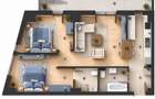 Apartament de vanzare, 3 camere, in blocul C2, Zona Tatarasi-Venetia - 4