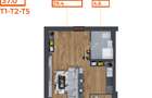 Apartament 1 Cameră | TIP 8 | Studio | 37mp | Complex Comat Towers - 1