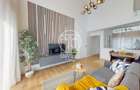 Penthouse 3 camere, intabulat, mobilat si utilat - dressing + 2 bai - 2