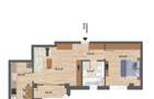 Proiect NOU -- Sun Residence -- Apartament 2 camere - TIP 12 - 57 Mp - 1