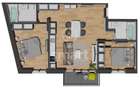 Apartament 3 camere BLOC NOU cu CF zona Vivo - 3