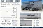Hala la rampa 200mp +70mp birouri, vestiare, zona Lidl - Baciu - 1