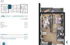 Apartament cu 2 camere, 53 mp, Ansamblu Rezidential, zona RIVUS - 2