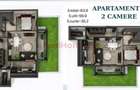Apartament 2 camere | metrou 8 min | curte 30 mp  | 56.90 mp utili - 3