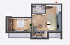Apartament 2 camere, 57 mp, finisat, Floresti, Spitalul Regional - 6