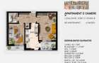 Apartament decomandat cu 2 camere, Pasarela Metrou Berceni, Popesti - 1