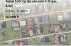 Teren 500 mp de vânzare în Bujac, Arad - 1