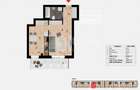 Apartament cu 3 camere | 59.83mp | Bloc nou | Etaj 1 | Garaj | Zorilor - 9