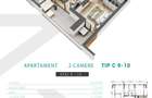 Apartament 2 camere, etaj 9, zona 13 Septembrie - 37