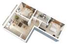 Apartament premium 61.2 mp utili 3 camere balcon 7.8 mp pe Dna Stanca - 10