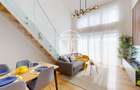 Penthouse 3 camere, intabulat, mobilat si utilat - dressing + 2 bai - 1