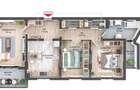 Ap 3 camere, 2 bai, spatios, balcon mare, zona buna, parcare subterana - 8