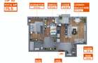 Apartament 3 Camere - Comat Towers - 75.5 Mp - Mobilat / Finalizat - 17