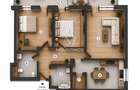 3 camere, Intabulat, Terasa, Parcare, Încălzire pardoseală - 1