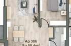 Apartament cu 2 camere, 58 mp, semifinisat, zona Iulius Mall - 1