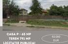 Casa P - 65 mp + Teren 791 mp, Bora - 1
