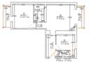Apartament 3 camere, 60 mp, zona Piata Traian