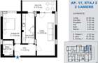 Apartament cu 2 Camere Ozana - Pallady, bucatarie inchisa, terasa generoasa - 2
