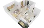 Apartament 2 camere la cheie balcon parcare 48,6mpu Et.3 Doamna Stanca - 2