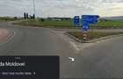 Locație sens giratoriu, deschidere E85 și Autostrada Moldovei - 4
