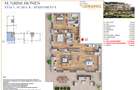 Apartament 3 camere SUNRISE HOMES  111 m.p. utili plus 80 m.p. terasa - 1